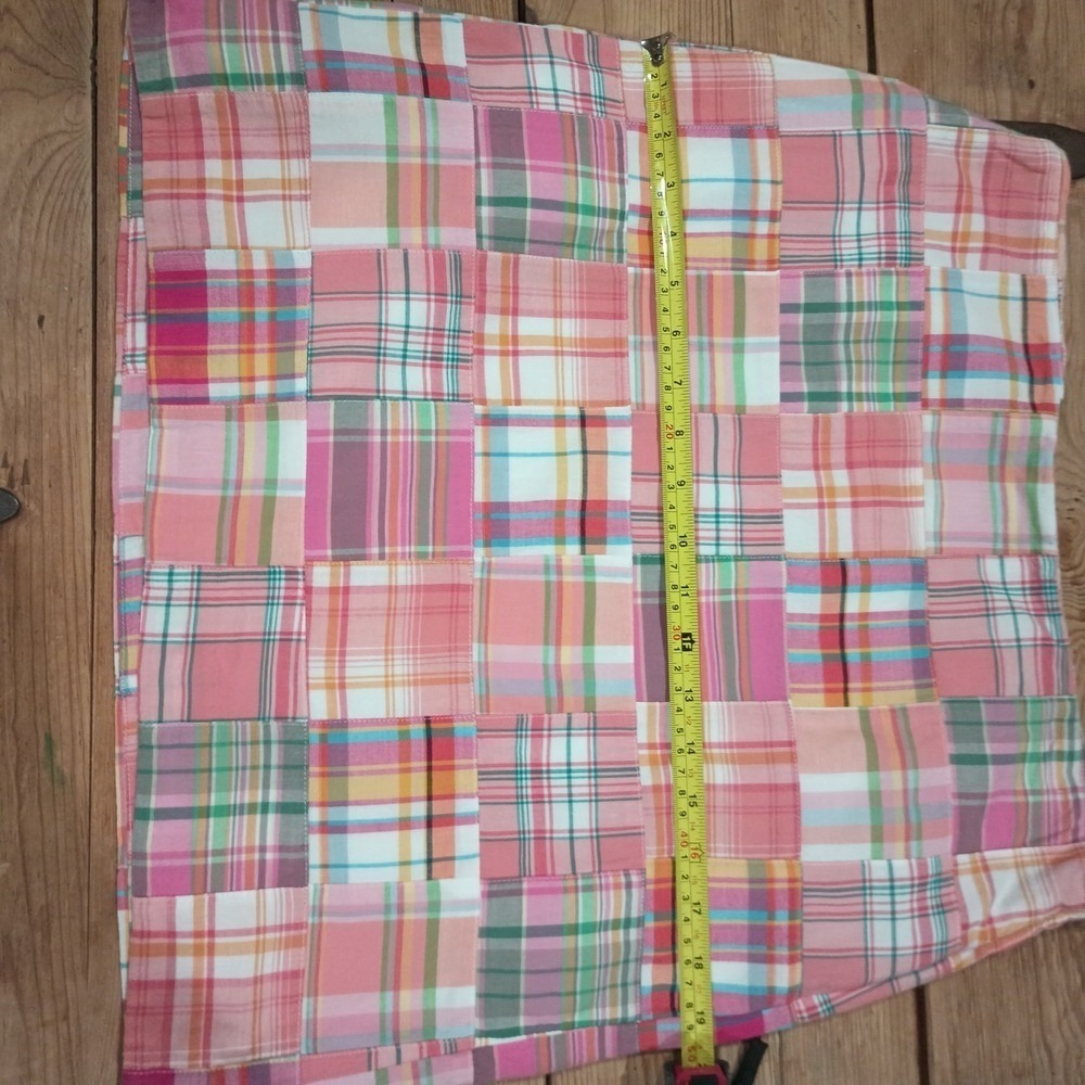 Talbots Women's Multicolor Plaid Patchwork Lined … - image 5